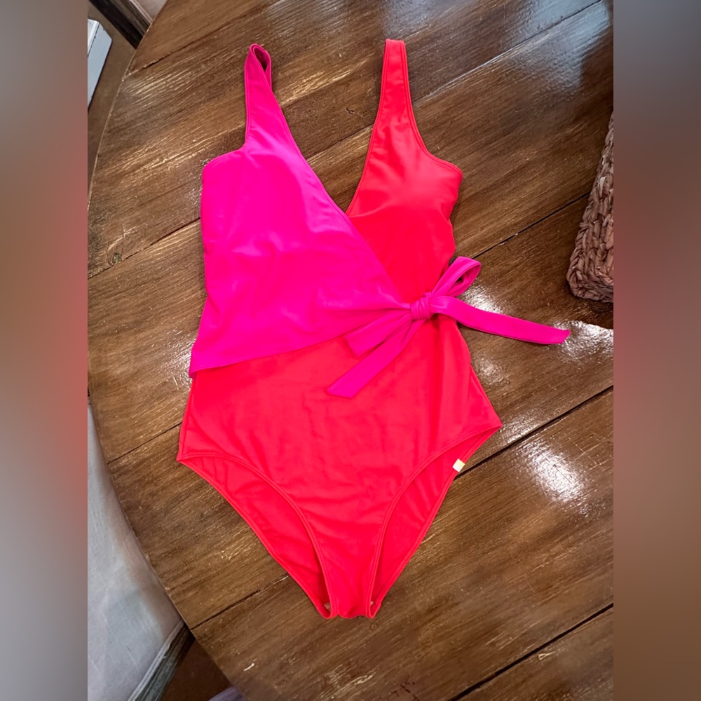 Summersalt The Long Torso Perfect Wrap one-piece swimsuit